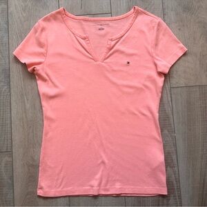 Tommy Hilfiger Women's Coral Short Sleeve Tee